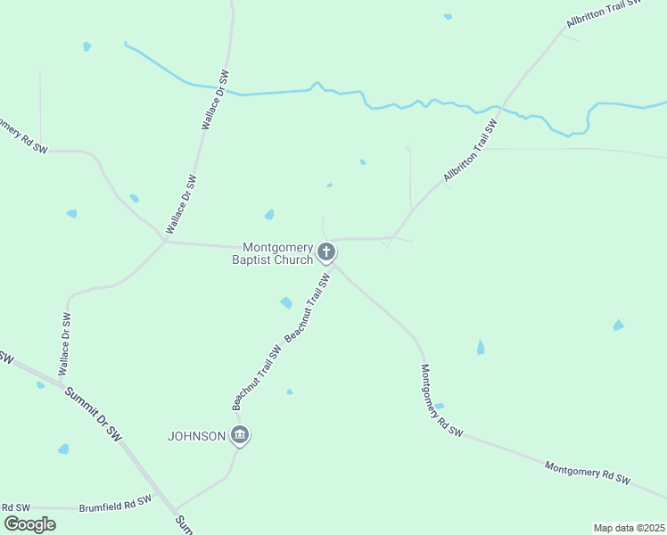 map of restaurants, bars, coffee shops, grocery stores, and more near 566 Beachnut Trail Southwest in Bogue Chitto