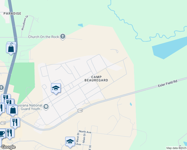 13th Street, Pineville LA Walk Score