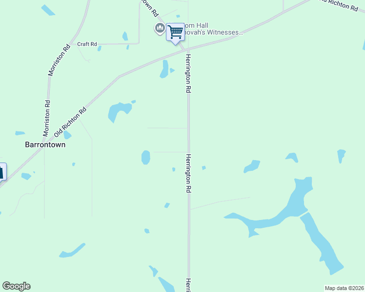 map of restaurants, bars, coffee shops, grocery stores, and more near 417 Herrington Rd in Petal