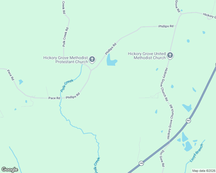 map of restaurants, bars, coffee shops, grocery stores, and more near 67 Phillips Road in Sumrall