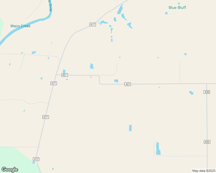 map of restaurants, bars, coffee shops, grocery stores, and more near 133 County Road 421 in Goldthwaite