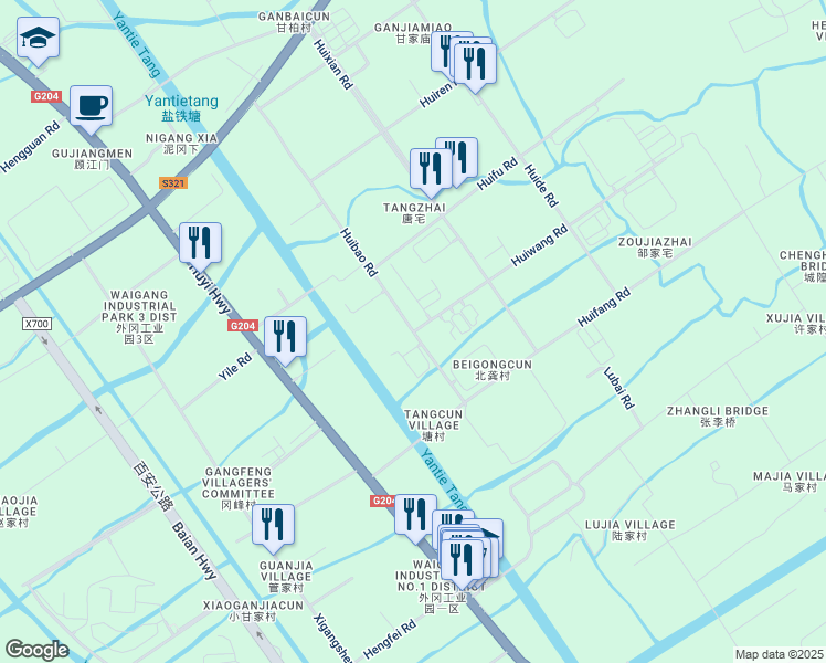 map of restaurants, bars, coffee shops, grocery stores, and more near in 