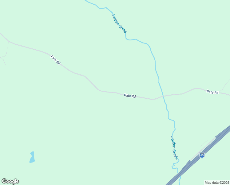 map of restaurants, bars, coffee shops, grocery stores, and more near Pate Road in Castleberry