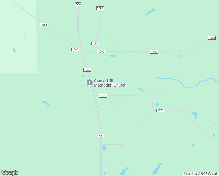 map of restaurants, bars, coffee shops, grocery stores, and more near 3534 County Road 1075 in Kennard