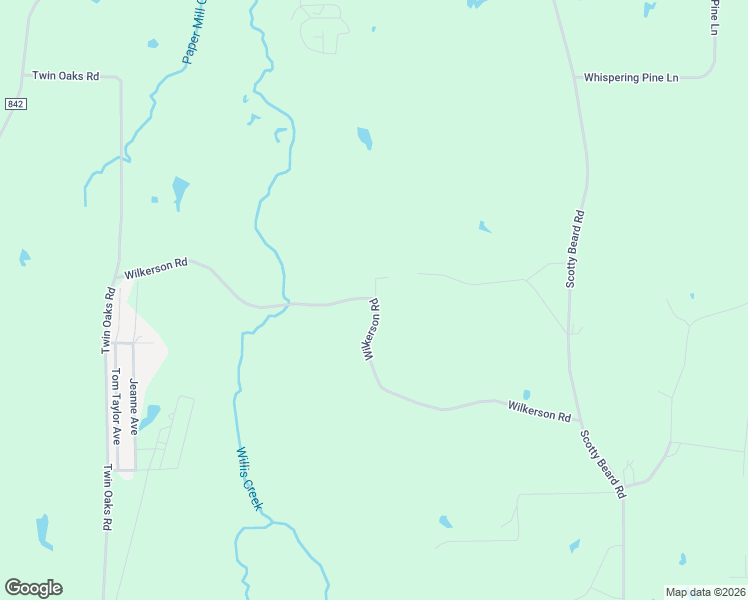 map of restaurants, bars, coffee shops, grocery stores, and more near 1123 Wilkerson Road in Lufkin