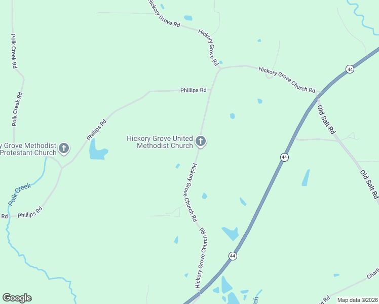 map of restaurants, bars, coffee shops, grocery stores, and more near 151 Hickory Grove Church Road in Sumrall