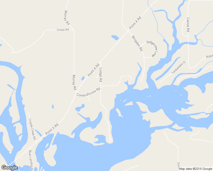 map of restaurants, bars, coffee shops, grocery stores, and more near Conecuh Cove Road in Andalusia