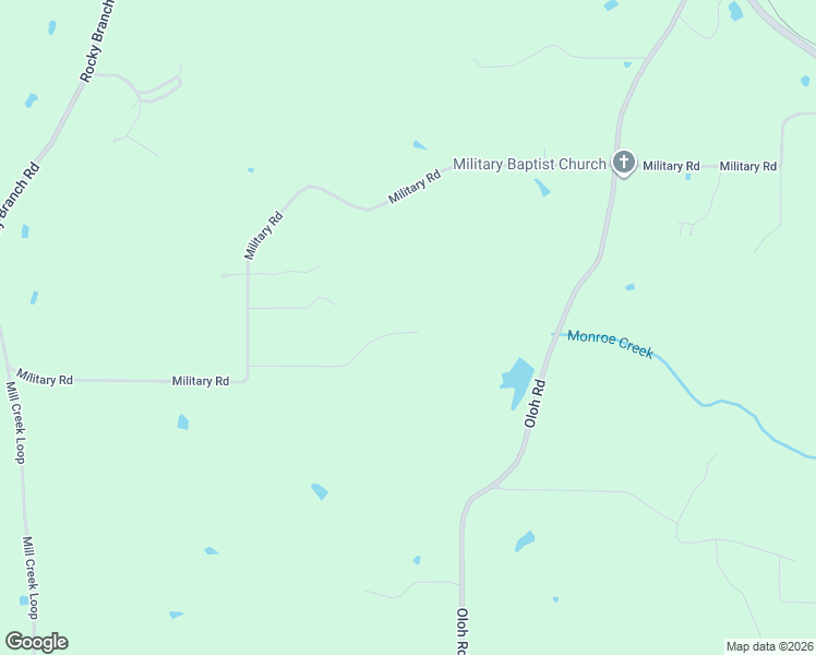 map of restaurants, bars, coffee shops, grocery stores, and more near 311 Military Road in Sumrall