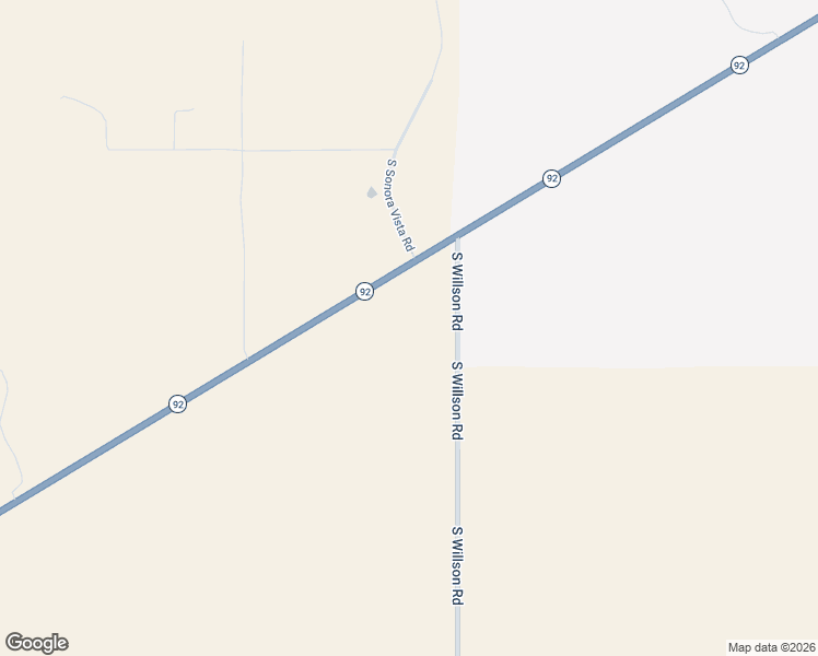 map of restaurants, bars, coffee shops, grocery stores, and more near South Willson Road in Bisbee