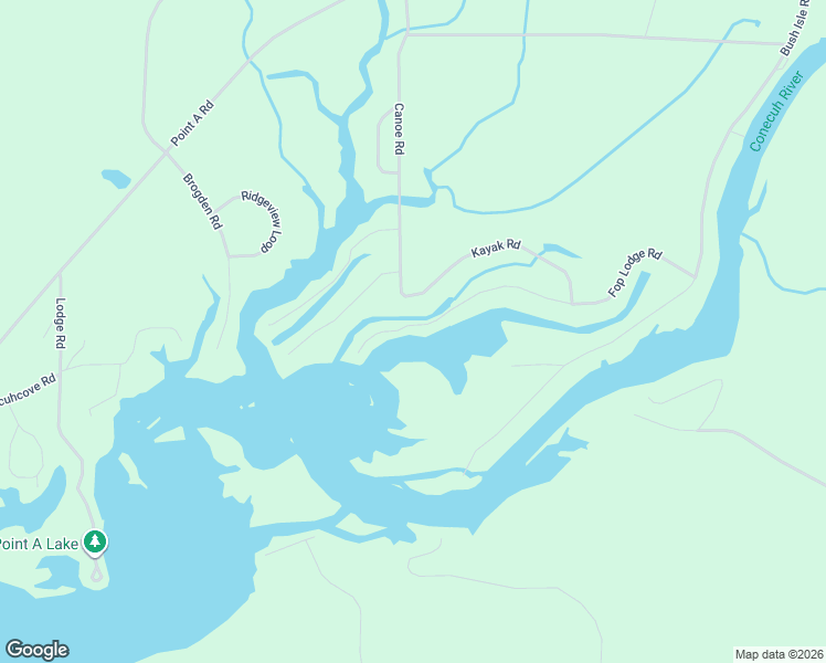 map of restaurants, bars, coffee shops, grocery stores, and more near 12598 Fop Lodge Road in Andalusia