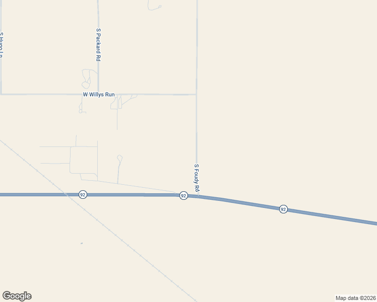 map of restaurants, bars, coffee shops, grocery stores, and more near 1500 South Foudy Road in Bisbee