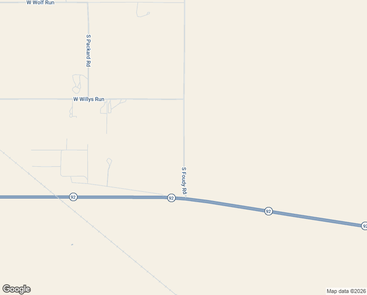 map of restaurants, bars, coffee shops, grocery stores, and more near 1500 South Foudy Road in Bisbee