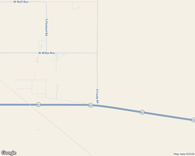 map of restaurants, bars, coffee shops, grocery stores, and more near 1500 South Foudy Road in Bisbee