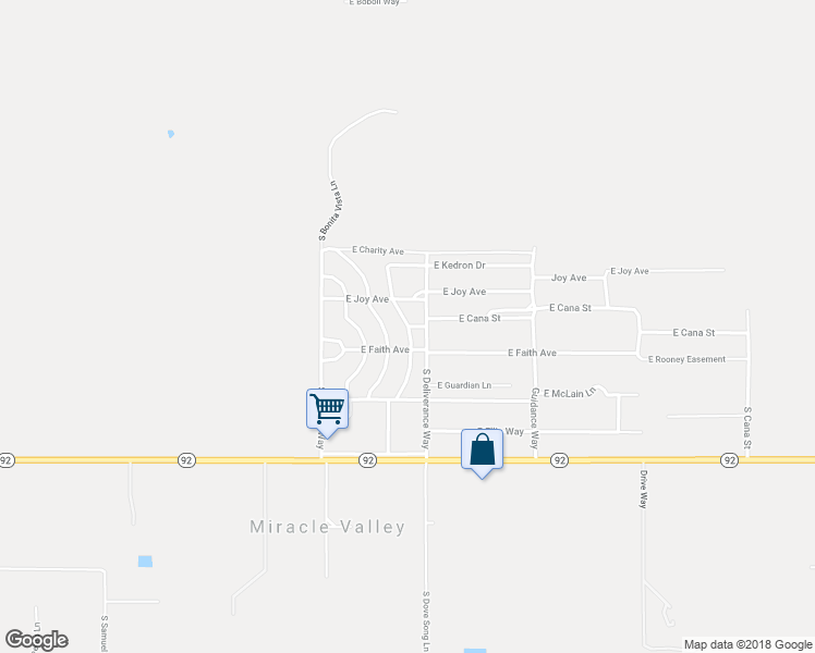 map of restaurants, bars, coffee shops, grocery stores, and more near 10148 South Sandstone Drive in Hereford