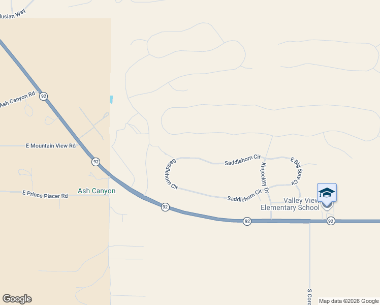 map of restaurants, bars, coffee shops, grocery stores, and more near 6525 Saddlehorn Circle in Hereford