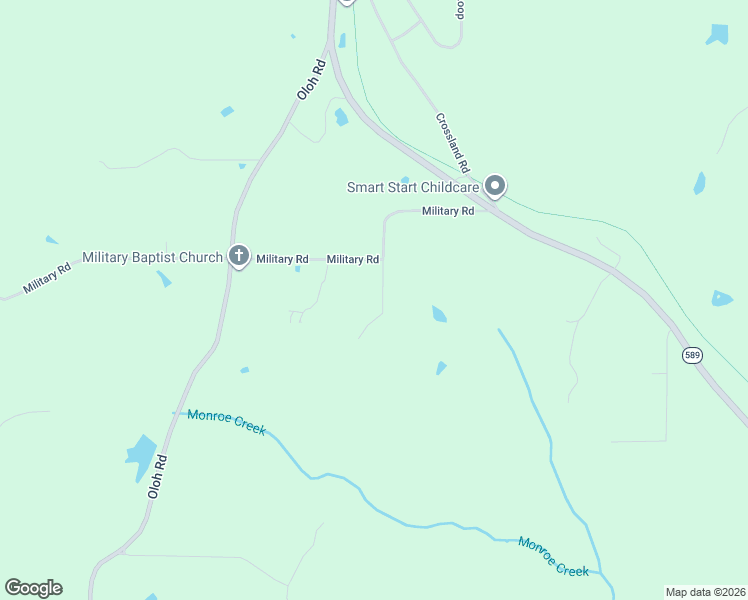 map of restaurants, bars, coffee shops, grocery stores, and more near 32 Broome Road in Sumrall