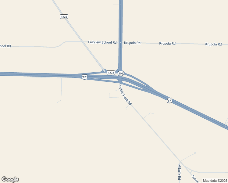 map of restaurants, bars, coffee shops, grocery stores, and more near 6661 Susan Peak Road in San Angelo