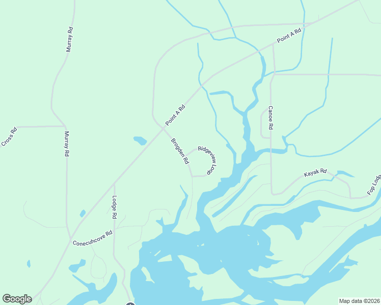 map of restaurants, bars, coffee shops, grocery stores, and more near Ridgeview Loop in Covington County
