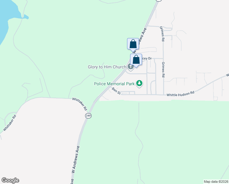 map of restaurants, bars, coffee shops, grocery stores, and more near 473-479 Ben Street in Ozark