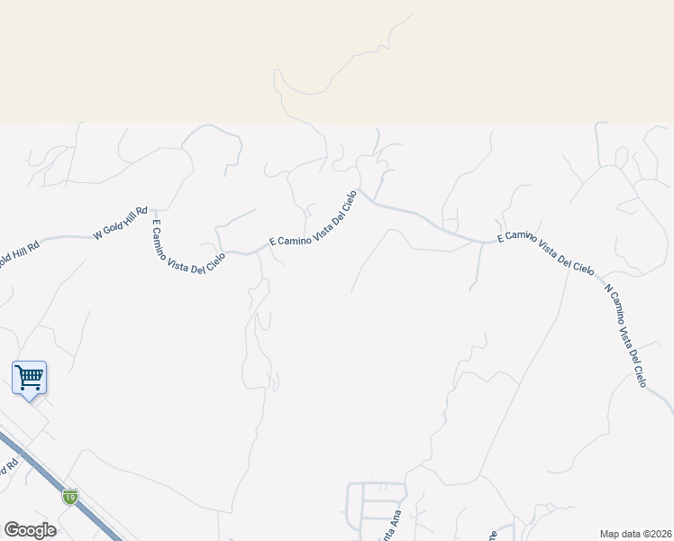 map of restaurants, bars, coffee shops, grocery stores, and more near 2941 North Manzanita Lane in Nogales