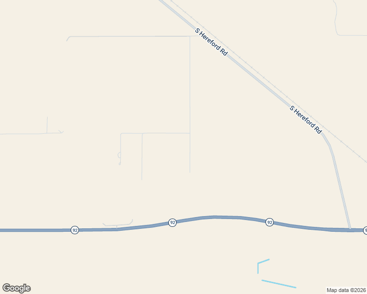 map of restaurants, bars, coffee shops, grocery stores, and more near 10072 South Shiloh Ranch Road in Hereford