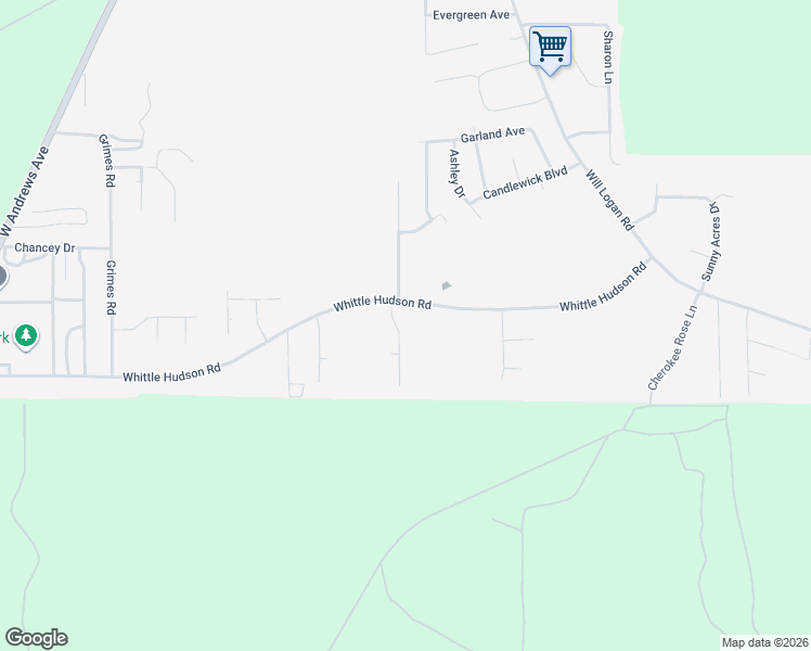 map of restaurants, bars, coffee shops, grocery stores, and more near 167 Graceland Circle in Ozark