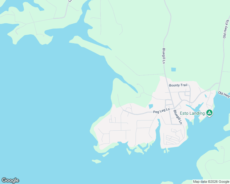 map of restaurants, bars, coffee shops, grocery stores, and more near 1099 Peg Leg Lane in Many