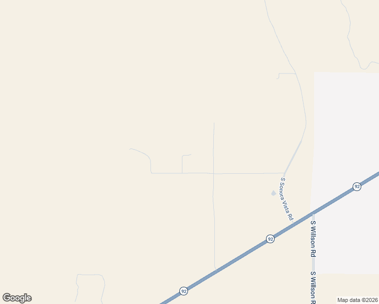 map of restaurants, bars, coffee shops, grocery stores, and more near 1435 South Peaceful Place Lane in Bisbee