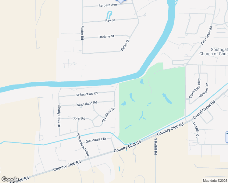 map of restaurants, bars, coffee shops, grocery stores, and more near 1200 Saint Andrews Road in San Angelo
