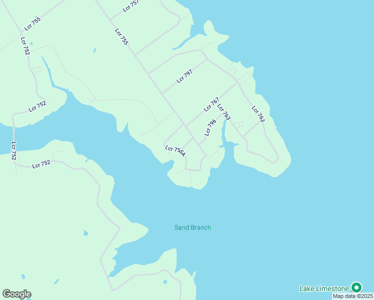 map of restaurants, bars, coffee shops, grocery stores, and more near Lcr 755B in Groesbeck