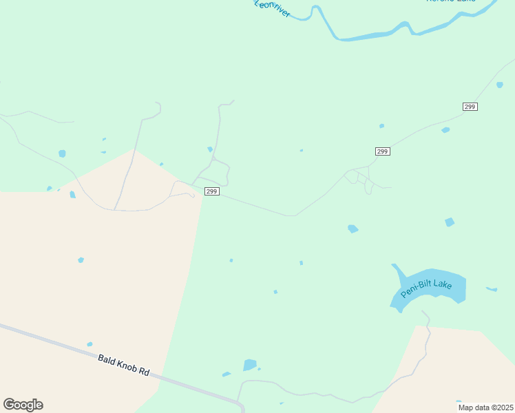 map of restaurants, bars, coffee shops, grocery stores, and more near County Road 299 in Gatesville
