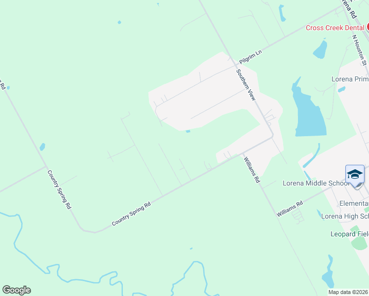 map of restaurants, bars, coffee shops, grocery stores, and more near 2863 Burl Lane in Lorena