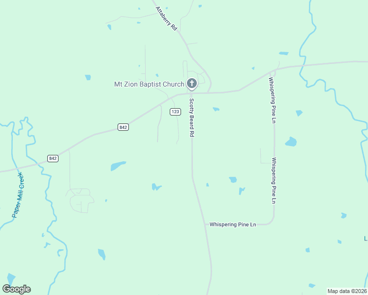 map of restaurants, bars, coffee shops, grocery stores, and more near 230 County Road 125 in Lufkin