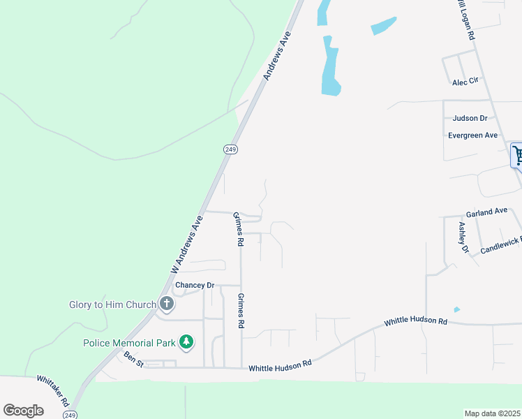 map of restaurants, bars, coffee shops, grocery stores, and more near 155 Linda Street in Ozark