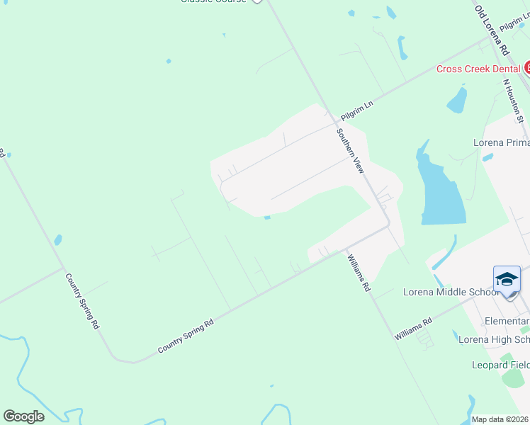 map of restaurants, bars, coffee shops, grocery stores, and more near 2863 Burl Lane in Lorena