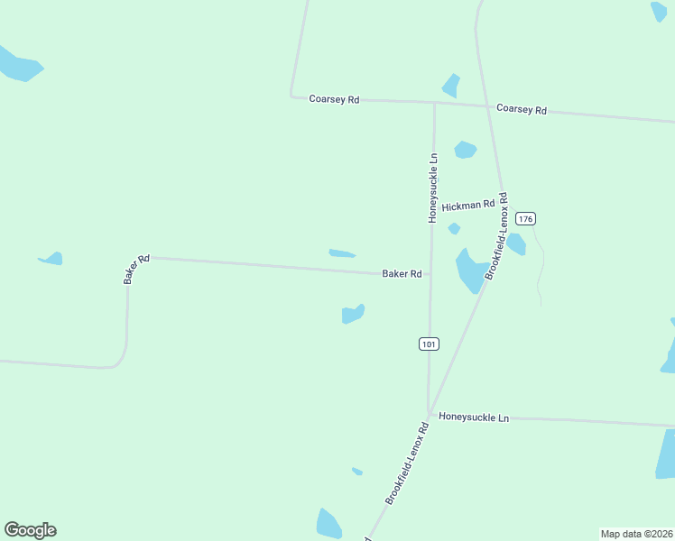 map of restaurants, bars, coffee shops, grocery stores, and more near 291 Baker Road in Tifton