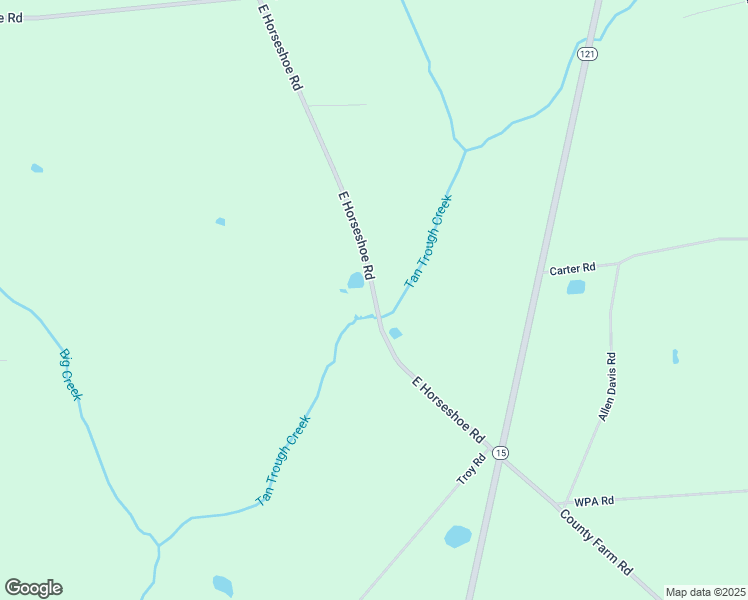 map of restaurants, bars, coffee shops, grocery stores, and more near 3401 East Horseshoe Road in Blackshear