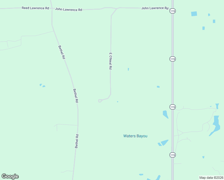 map of restaurants, bars, coffee shops, grocery stores, and more near 151 East O'Neal Road in Deville
