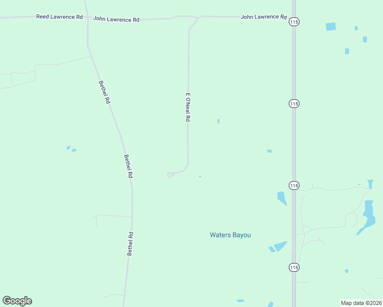 map of restaurants, bars, coffee shops, grocery stores, and more near 151 East O'Neal Road in Deville