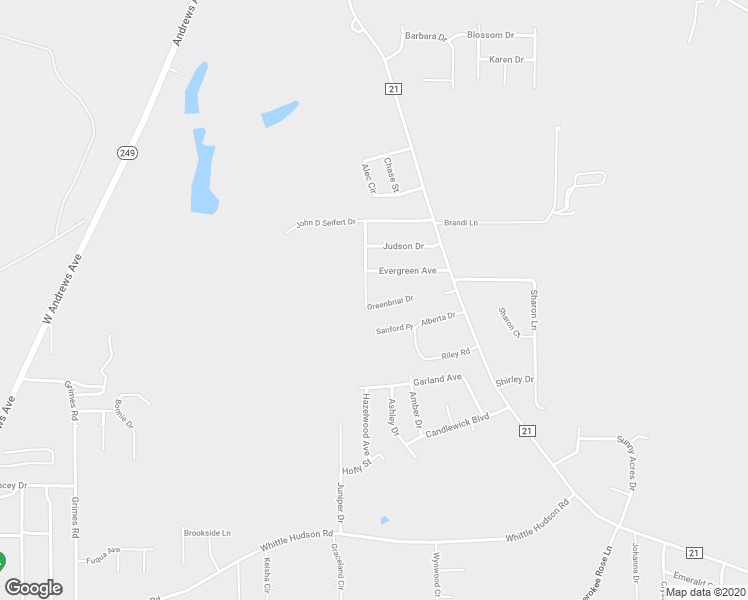 map of restaurants, bars, coffee shops, grocery stores, and more near 299 Green Village Road in Ozark