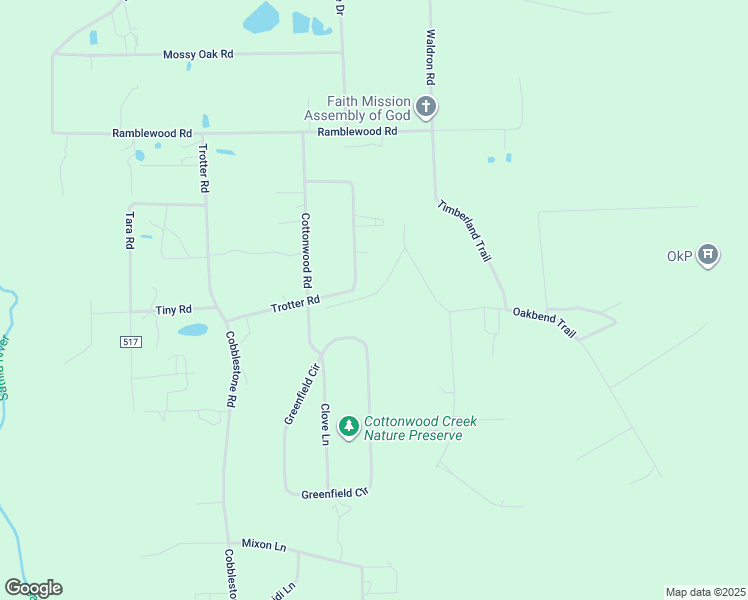 map of restaurants, bars, coffee shops, grocery stores, and more near 780 Trotter Road in Douglas