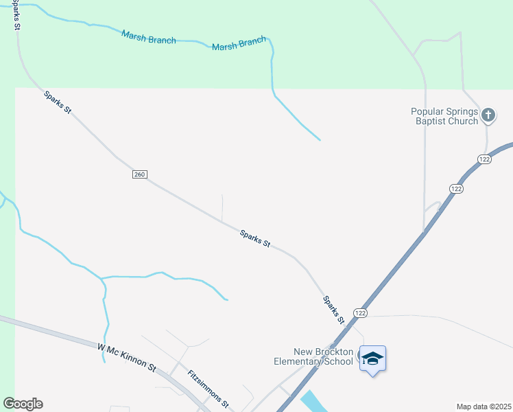 map of restaurants, bars, coffee shops, grocery stores, and more near in New Brockton
