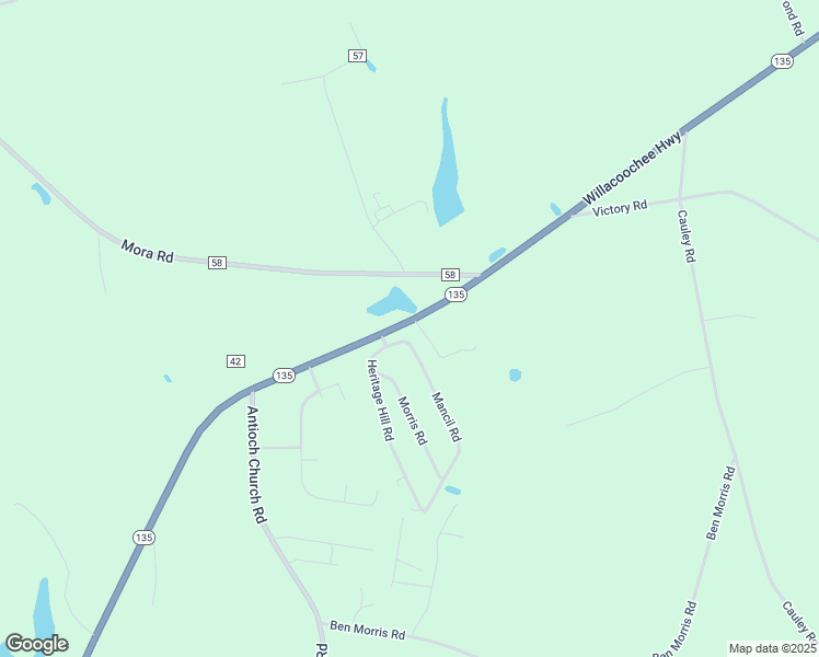 map of restaurants, bars, coffee shops, grocery stores, and more near 81 Mora Branch Lane in Willacoochee