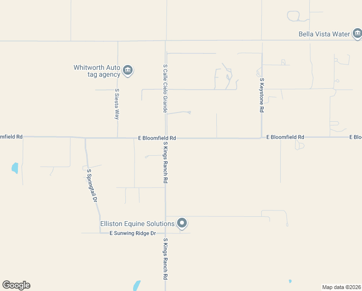 map of restaurants, bars, coffee shops, grocery stores, and more near 9223 South Kings Ranch Road in Hereford