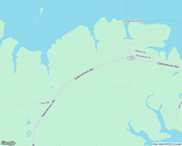 map of restaurants, bars, coffee shops, grocery stores, and more near 504 Farm to Market 3382 in Hemphill