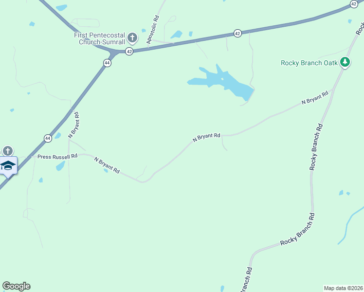 map of restaurants, bars, coffee shops, grocery stores, and more near in Sumrall