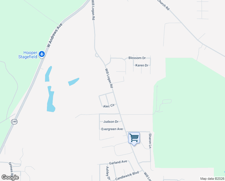 map of restaurants, bars, coffee shops, grocery stores, and more near 801 Will Logan Road in Ozark