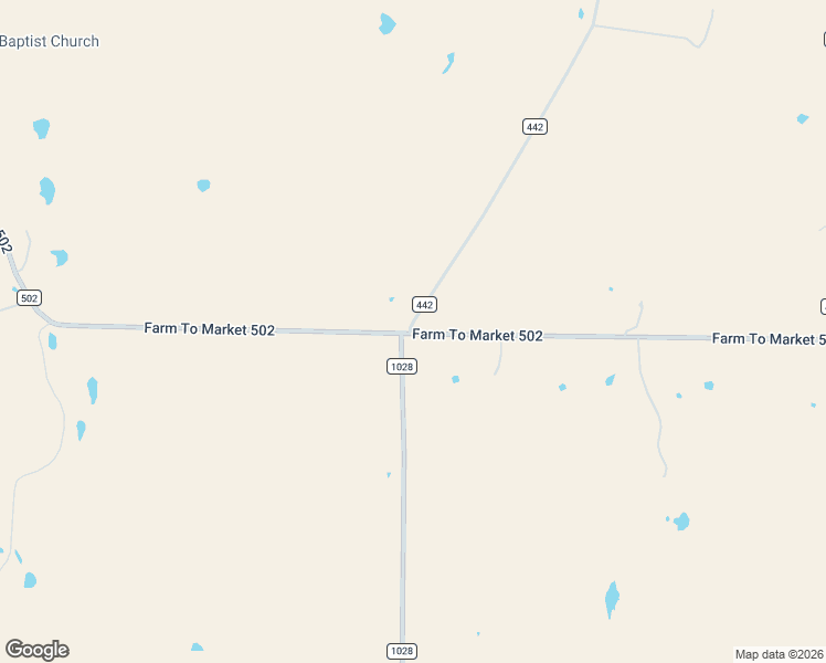 map of restaurants, bars, coffee shops, grocery stores, and more near 1842 Farm To Market 502 in Rochelle