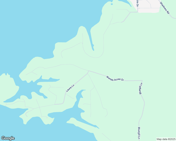 map of restaurants, bars, coffee shops, grocery stores, and more near 1116 Wanda Acres Drive in Many