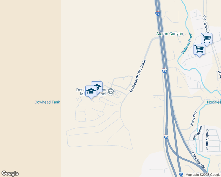 map of restaurants, bars, coffee shops, grocery stores, and more near Camino Diez Mandamientos in Santa Cruz County